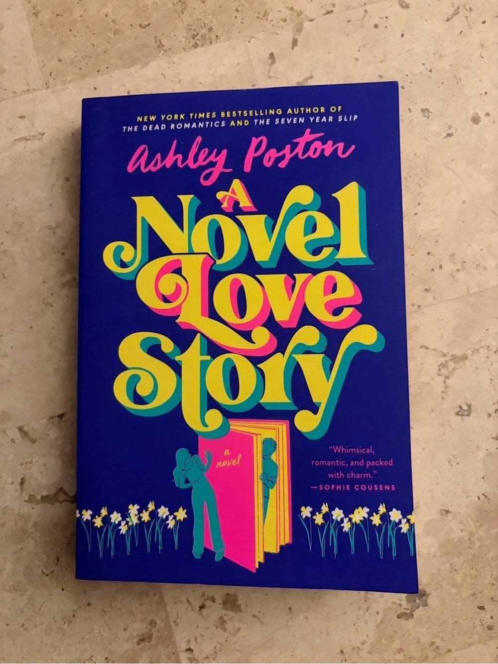 Ashley Poston A Novel Love Story Paperback Blue & Multicolor